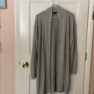 Banana Republic long cardigan, gray, size L